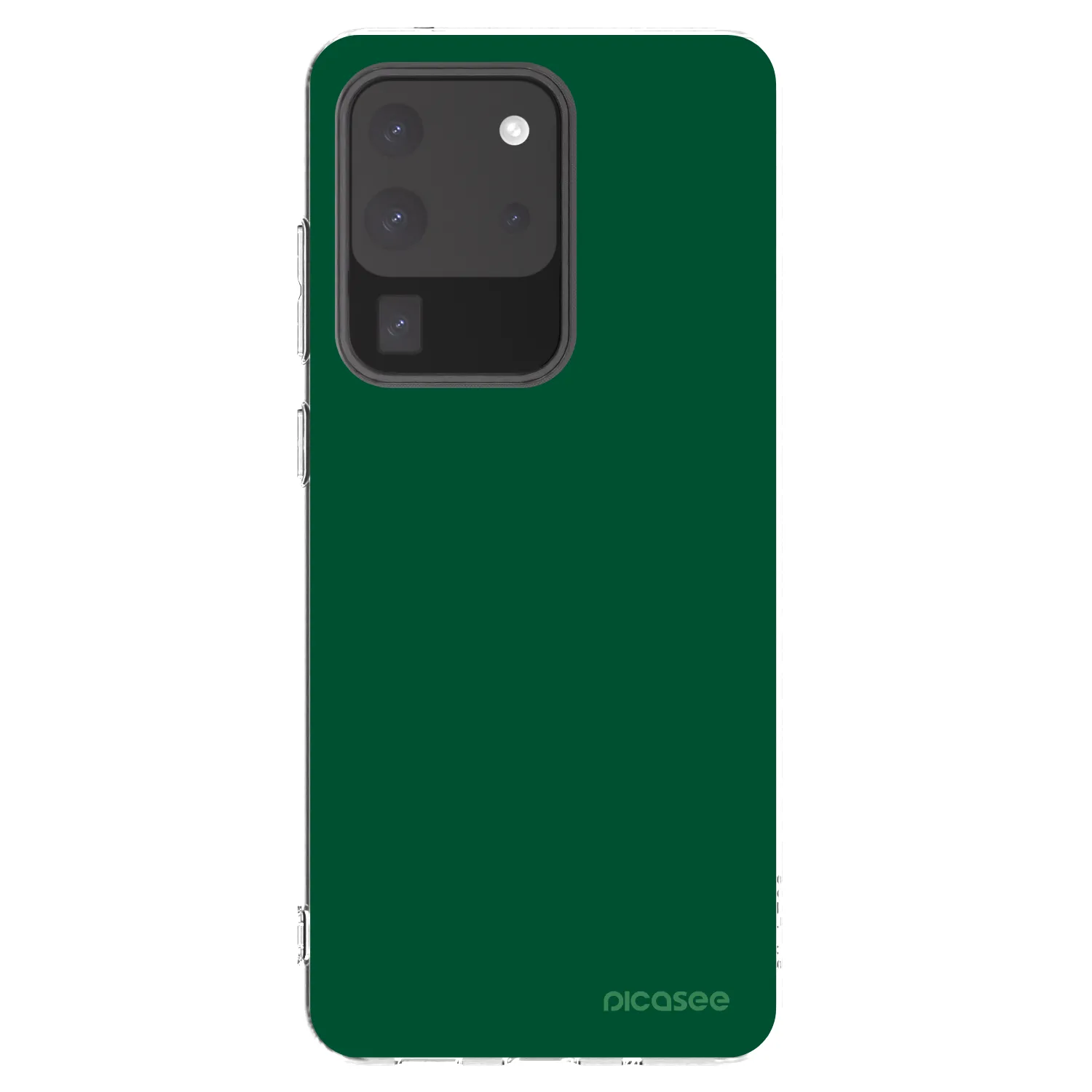 Picasee silikonski prozorni ovitek za Samsung Galaxy S20 Ultra 5G G988F - Green Gleam
