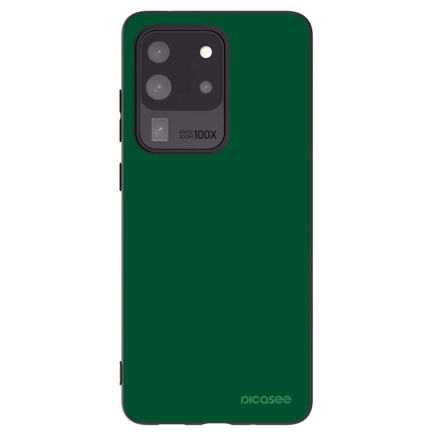 Picasee silikonski črni ovitek za Samsung Galaxy S20 Ultra 5G G988F - Green Gleam