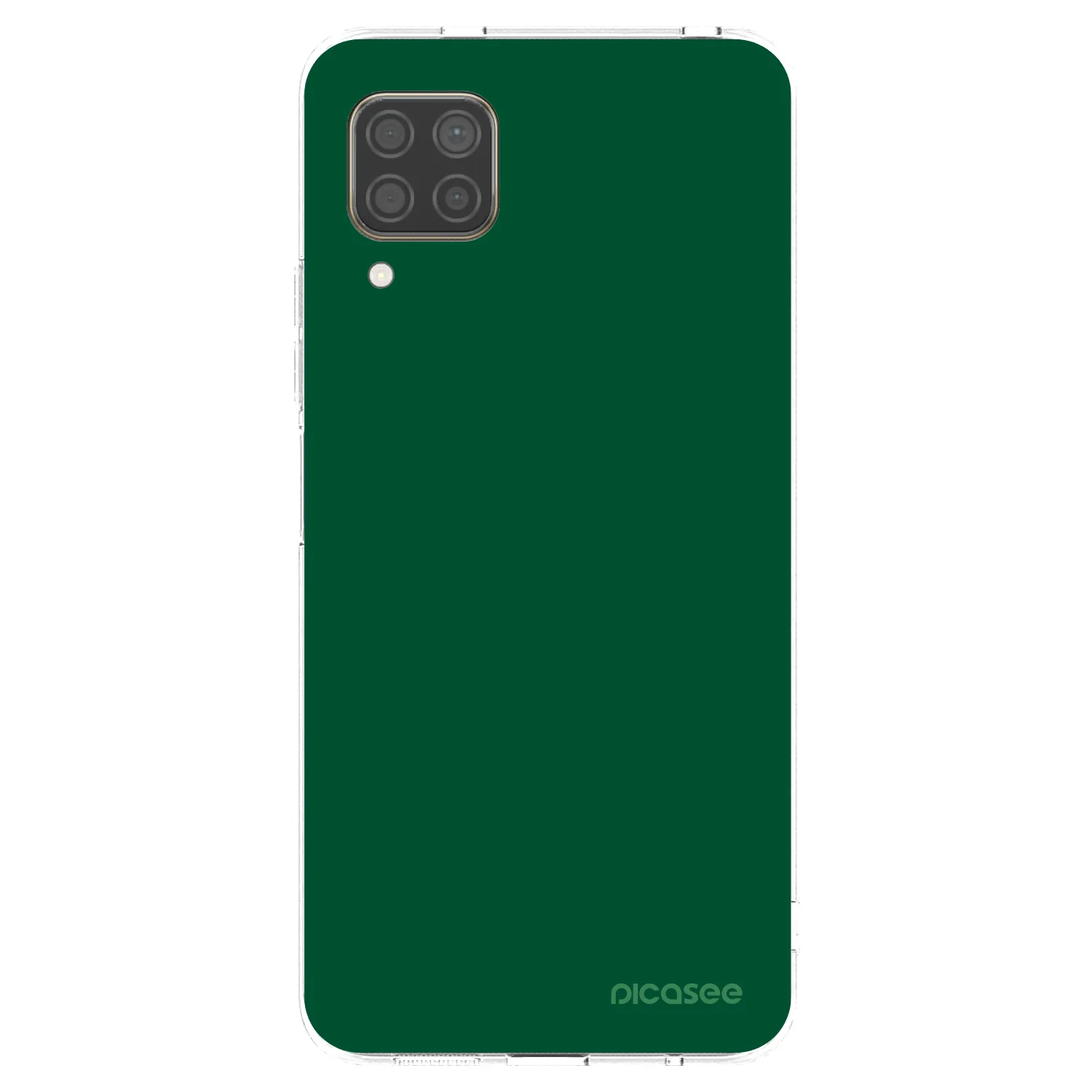 Picasee silikonski prozorni ovitek za Huawei P40 Lite - Green Gleam