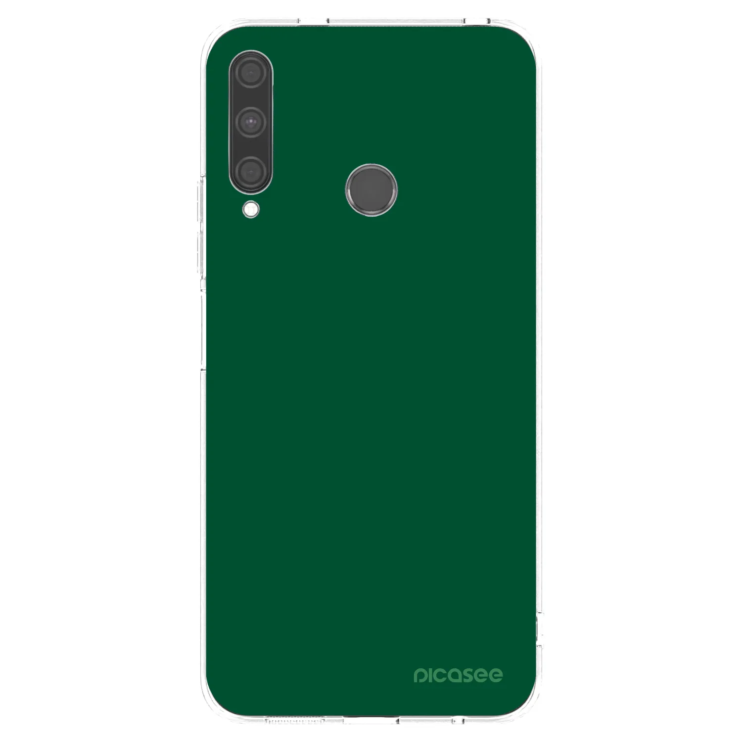 Picasee silikonski prozorni ovitek za Huawei P40 Lite E - Green Gleam