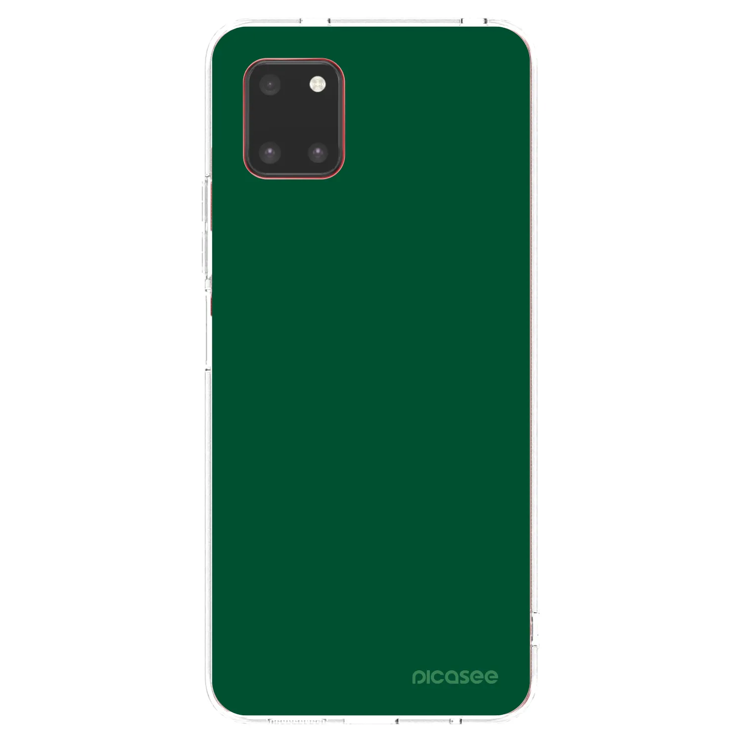 Picasee silikonski prozorni ovitek za Samsung Galaxy Note 10 Lite N770F - Green Gleam