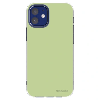 Picasee silikonski prozorni ovitek za Apple iPhone 12 mini - Heavenly Hints