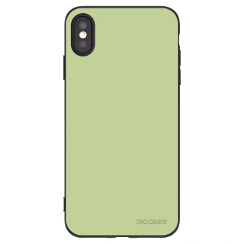 Picasee silikonski črni ovitek za Apple iPhone XS Max - Heavenly Hints