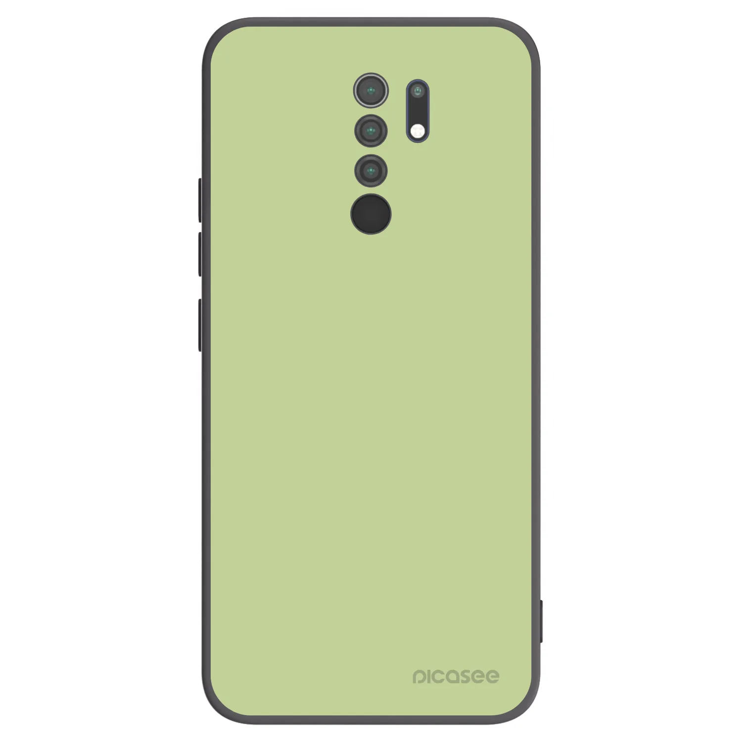 Picasee silikonski črni ovitek za Xiaomi Redmi 9 - Heavenly Hints