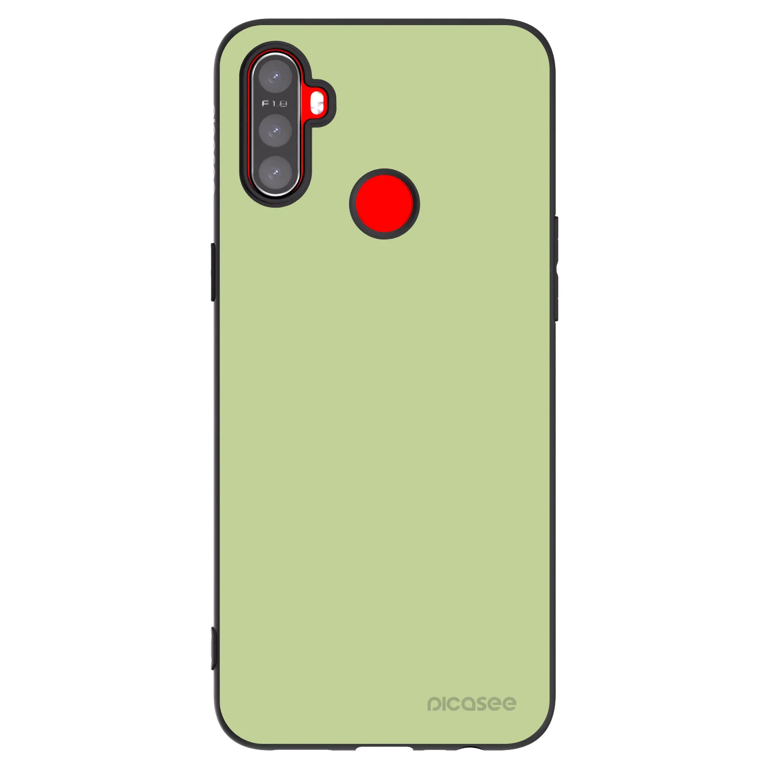 Picasee silikonski črni ovitek za Realme C3 - Heavenly Hints