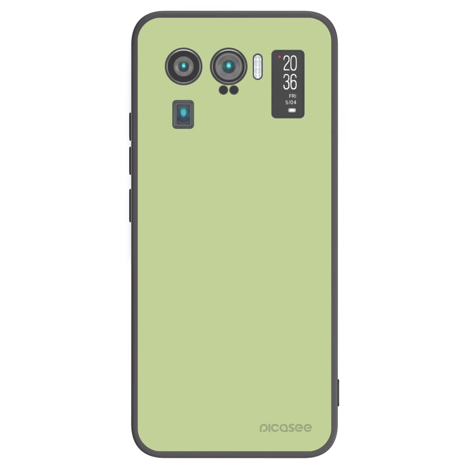 Picasee silikonski črni ovitek za Xiaomi Mi 11 Ultra - Heavenly Hints