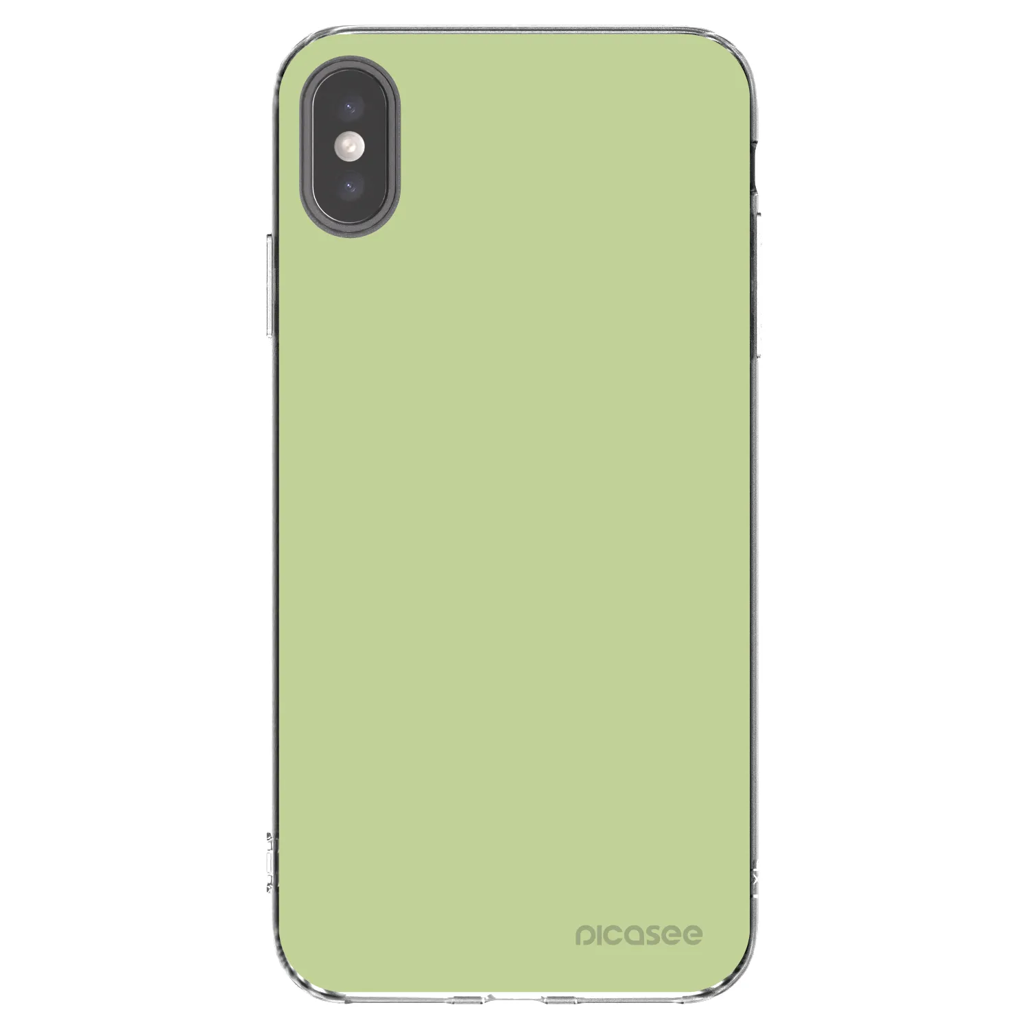 Picasee silikonski prozorni ovitek za Apple iPhone XS Max - Heavenly Hints