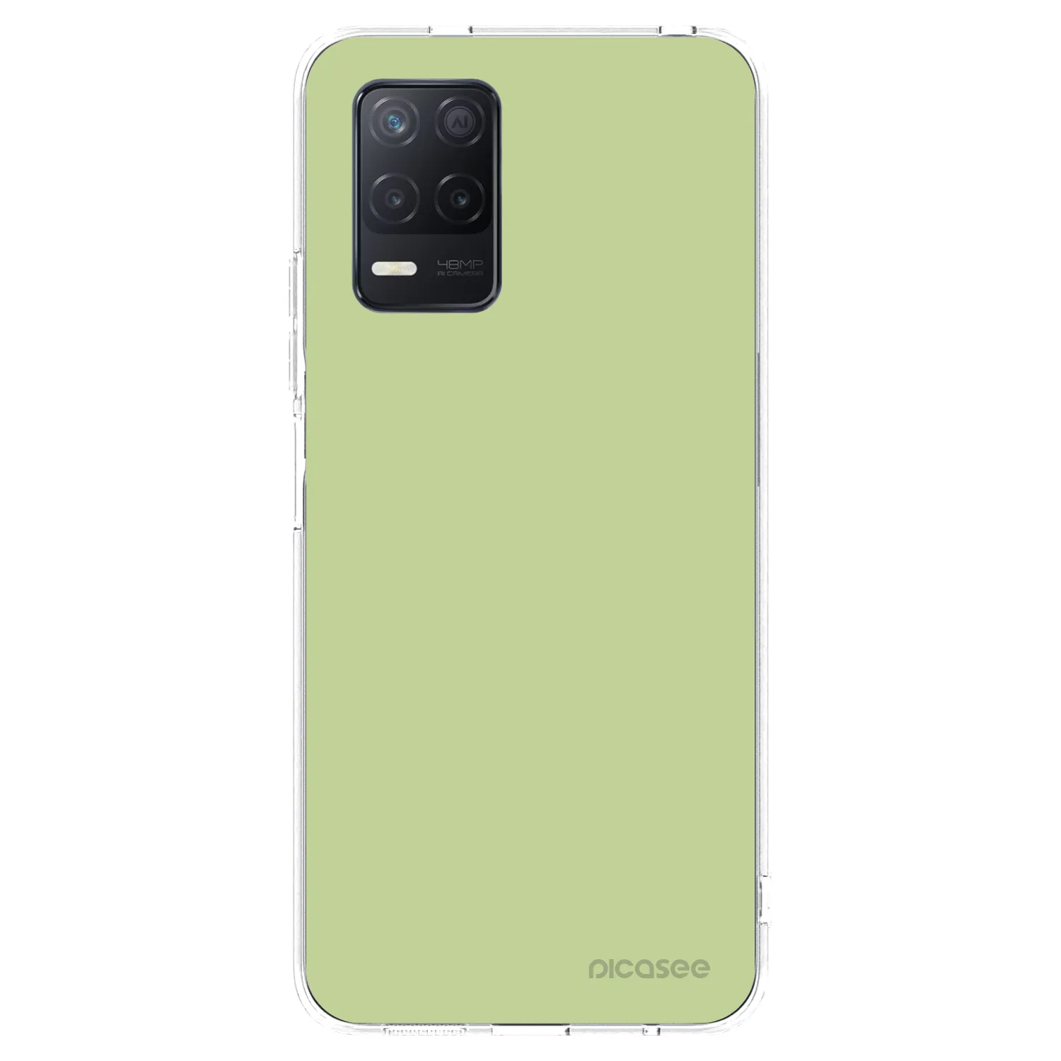 Picasee silikonski prozorni ovitek za Realme 8 5G - Heavenly Hints