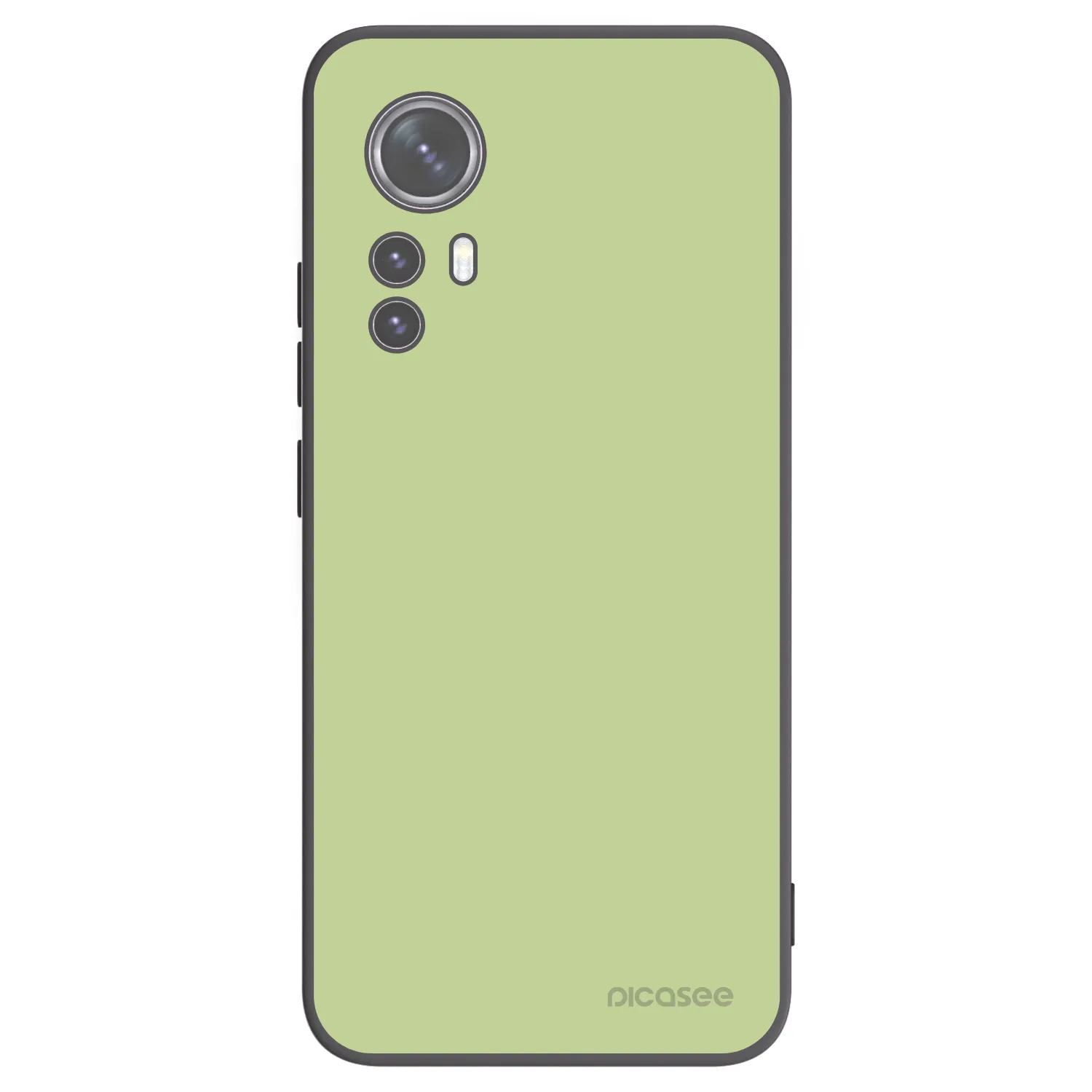 Picasee silikonski črni ovitek za Xiaomi 12X - Heavenly Hints