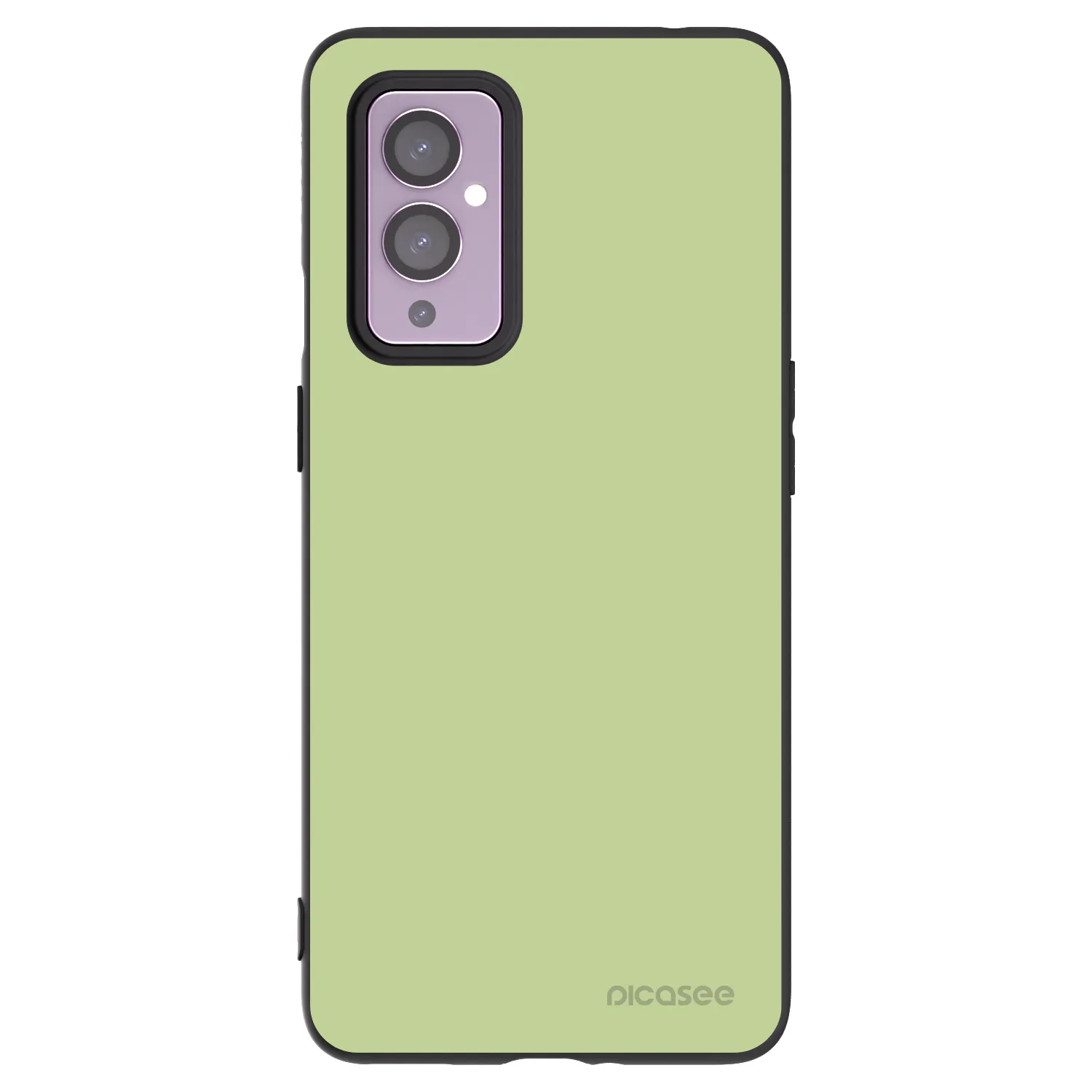 Picasee silikonski črni ovitek za OnePlus 9 - Heavenly Hints