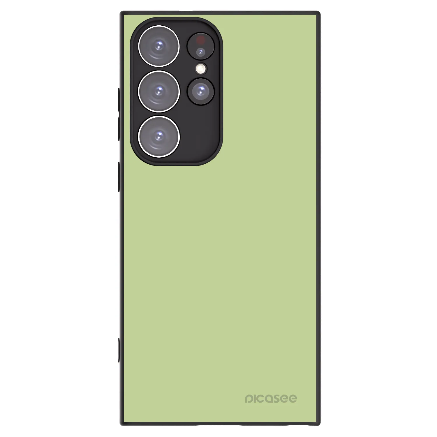 Picasee silikonski črni ovitek za Samsung Galaxy S23 Ultra 5G - Heavenly Hints