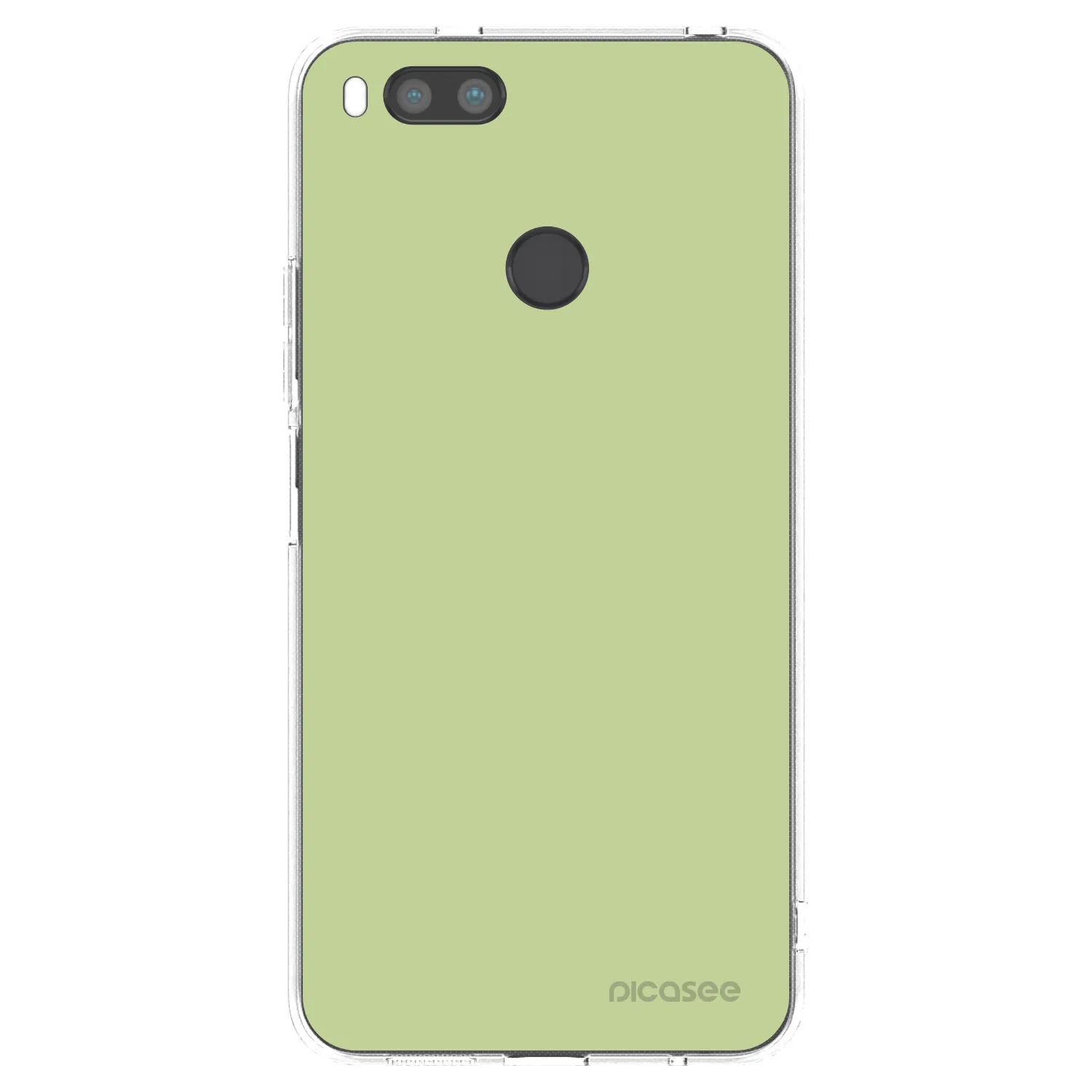 Picasee silikonski prozorni ovitek za Xiaomi Mi A1 Global - Heavenly Hints