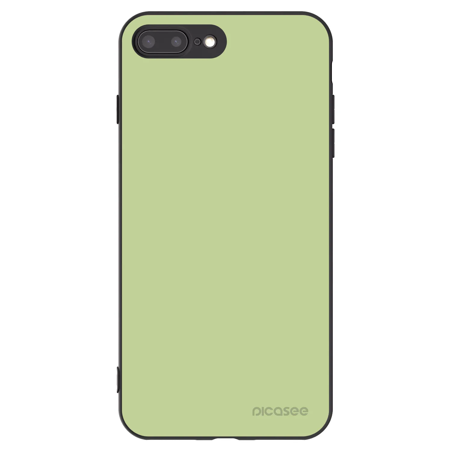 Picasee silikonski črni ovitek za Apple iPhone 7 Plus - Heavenly Hints