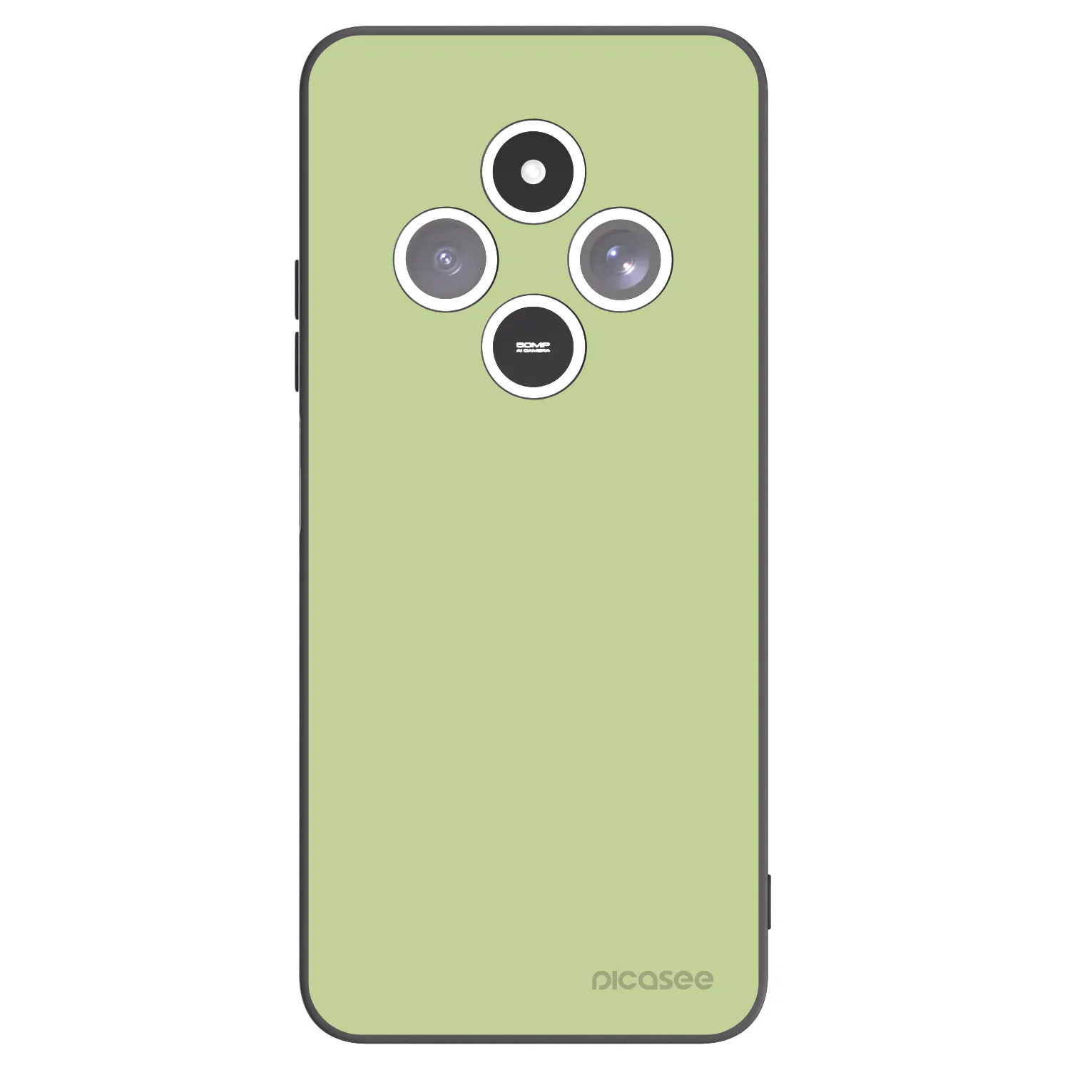Picasee silikonski črni ovitek za Xiaomi Redmi 14C - Heavenly Hints