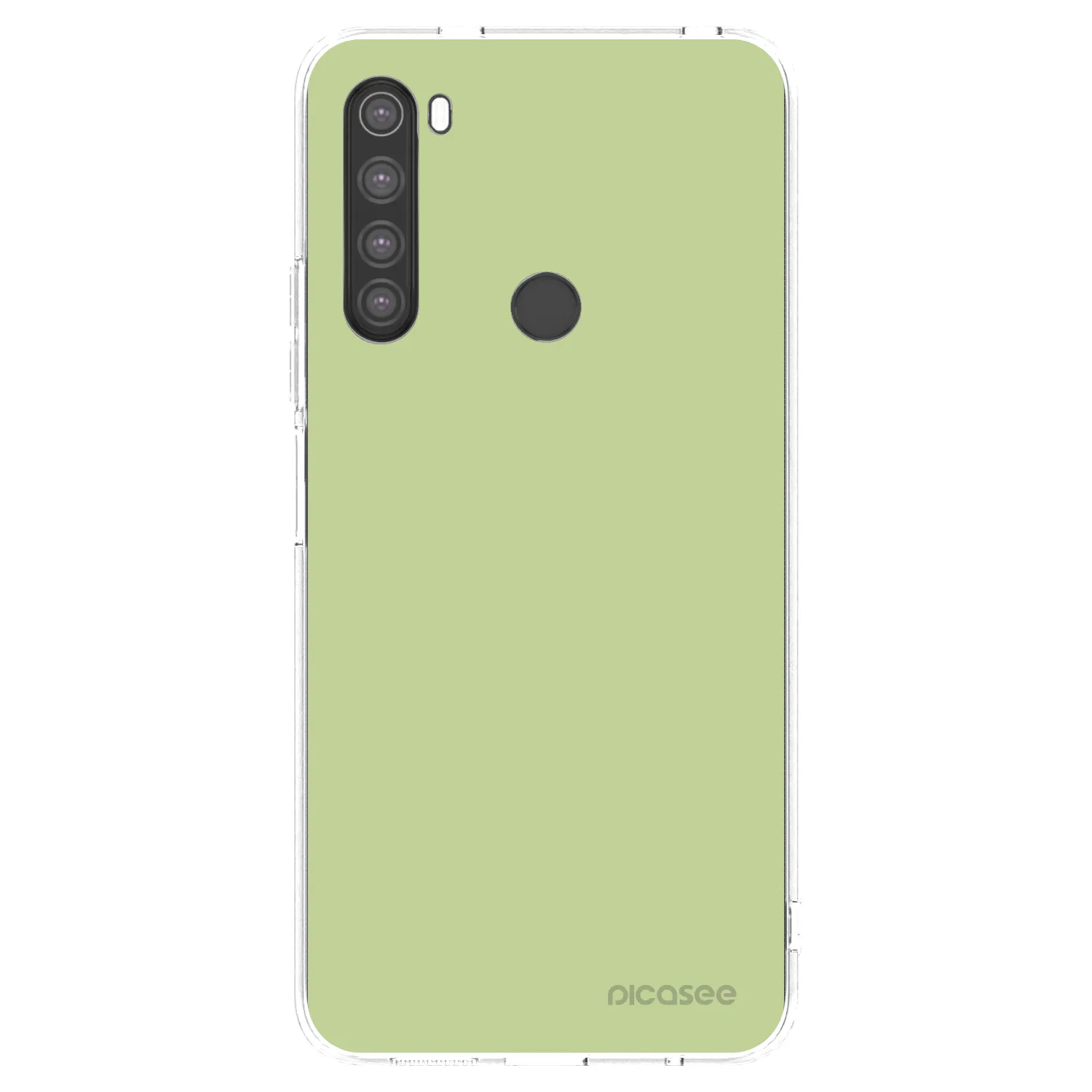 Picasee silikonski prozorni ovitek za Xiaomi Redmi Note 8 - Heavenly Hints