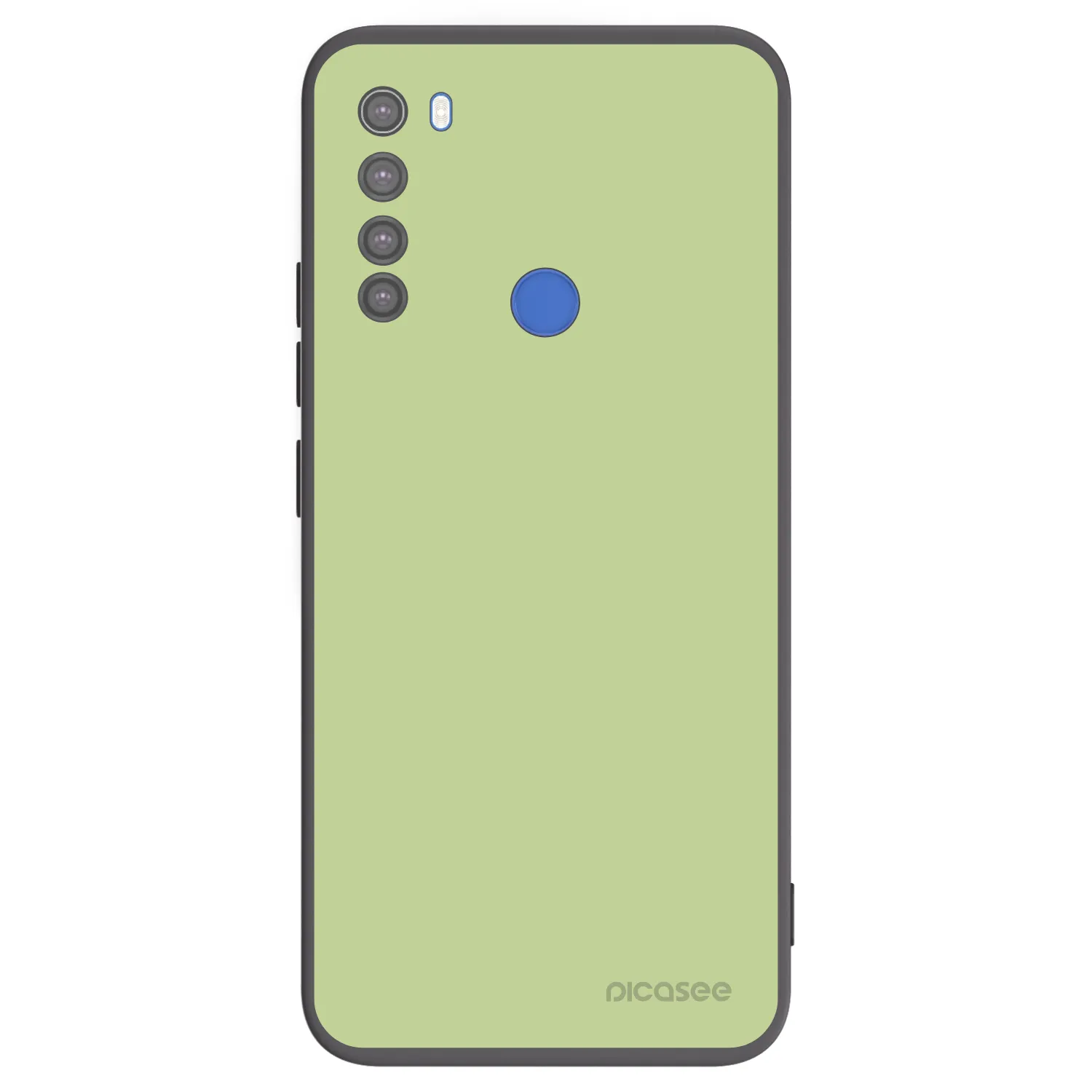 Picasee silikonski črni ovitek za Xiaomi Redmi Note 8T - Heavenly Hints