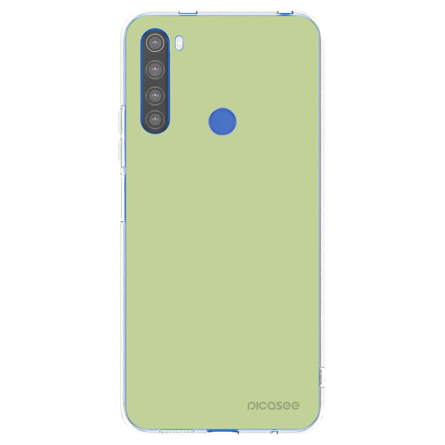Picasee silikonski prozorni ovitek za Xiaomi Redmi Note 8T - Heavenly Hints
