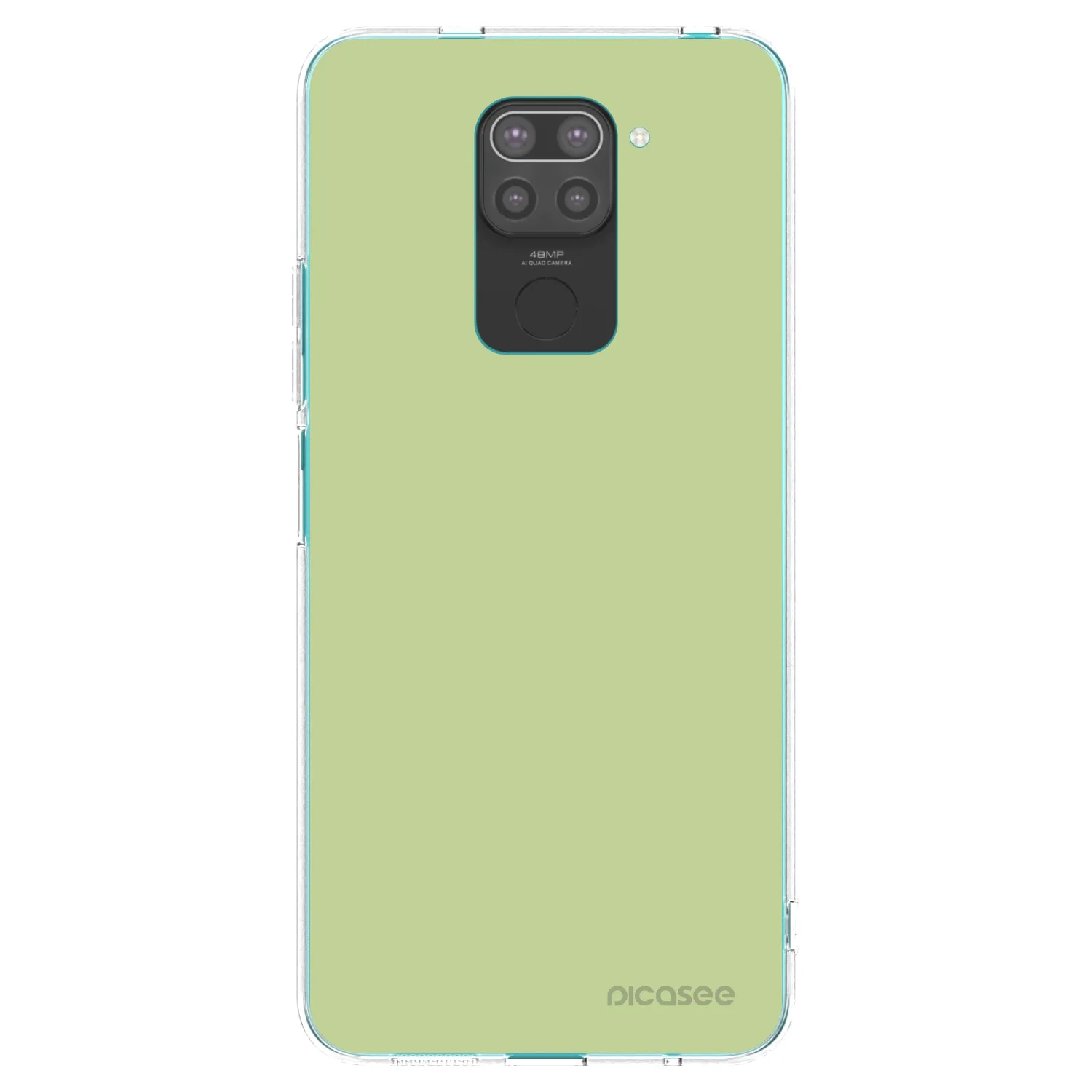 Picasee silikonski črni ovitek za Xiaomi Redmi Note 9 - Heavenly Hints