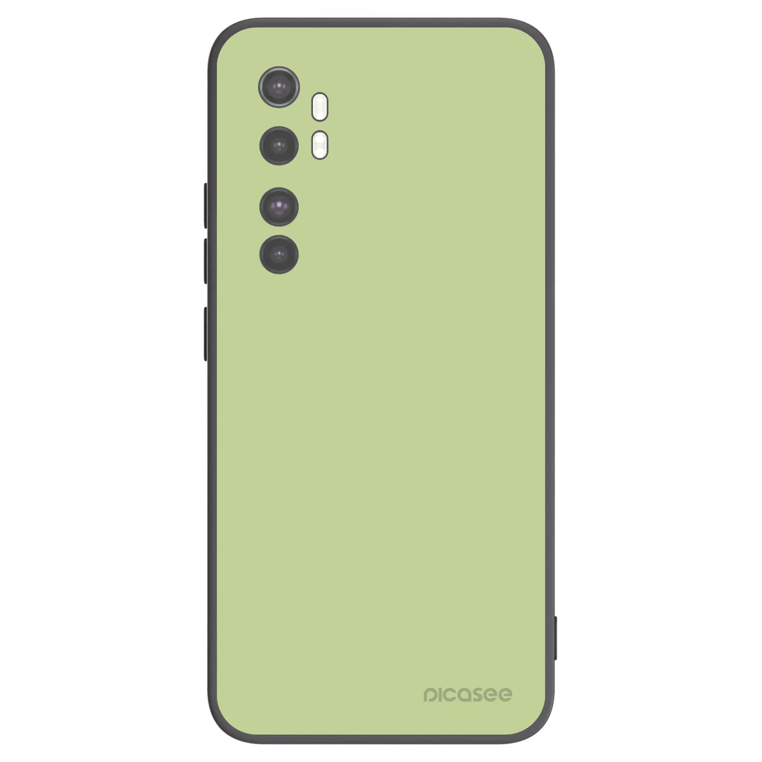 Picasee silikonski črni ovitek za Xiaomi Mi Note 10 Lite - Heavenly Hints