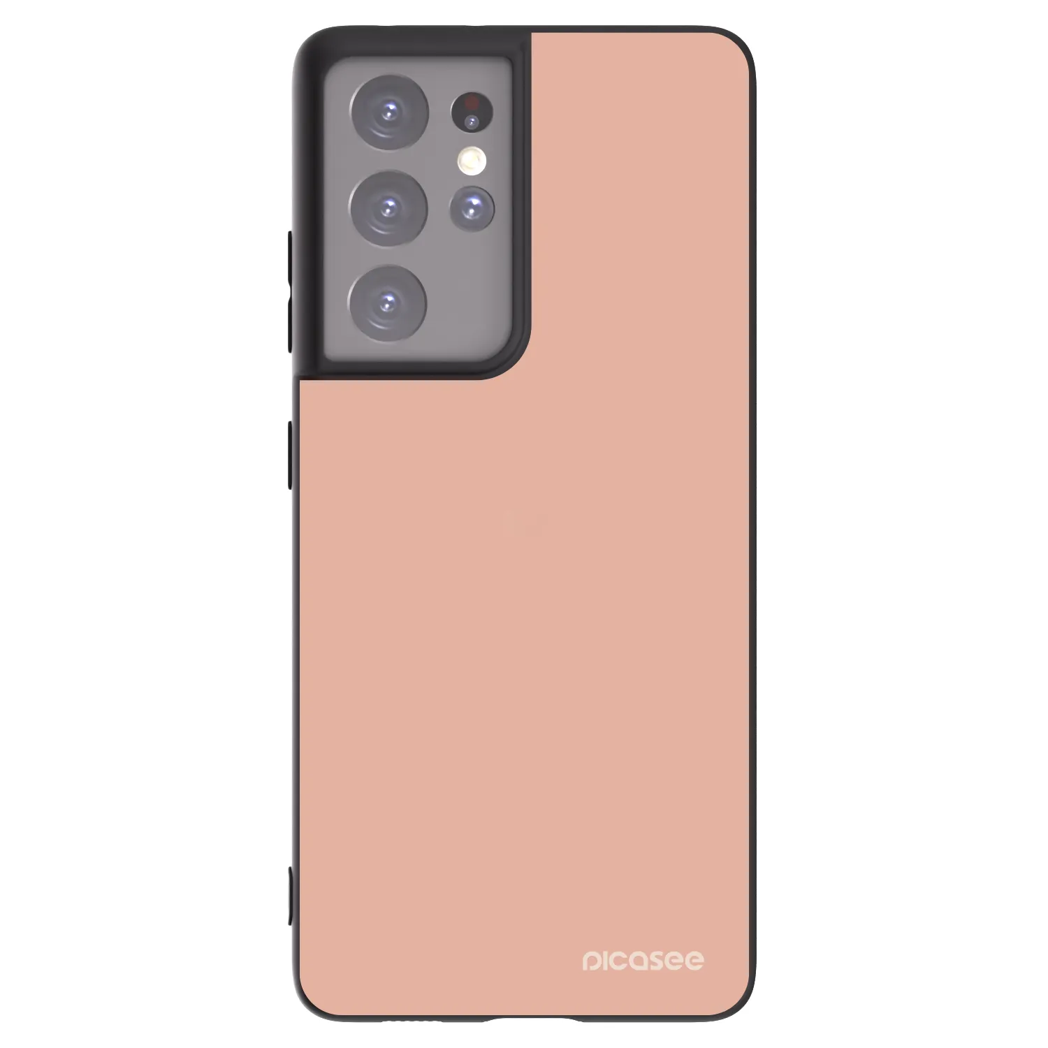 Picasee silikonski črni ovitek za Samsung Galaxy S21 Ultra 5G G998B - Lullaby