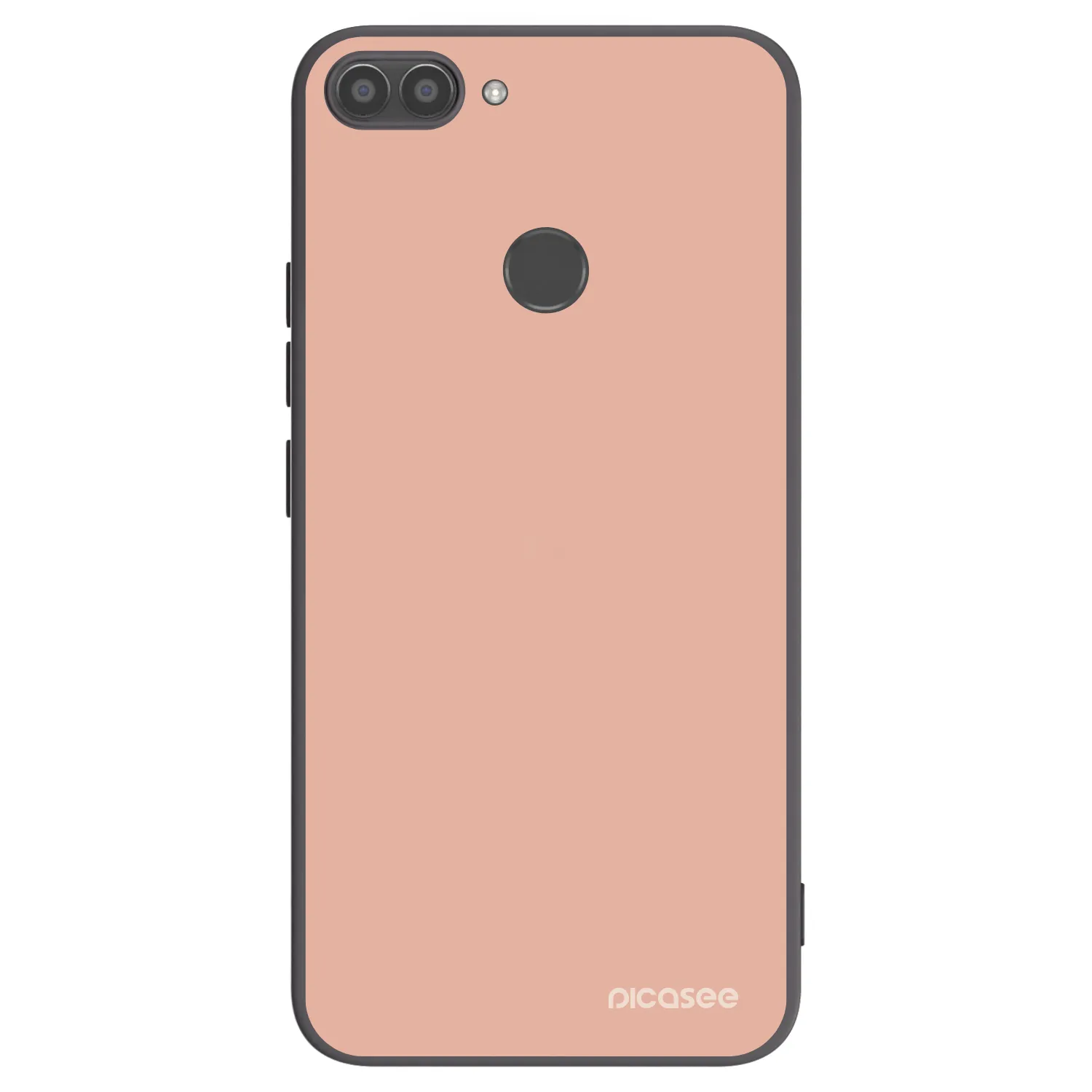 Picasee silikonski črni ovitek za Huawei P Smart - Lullaby