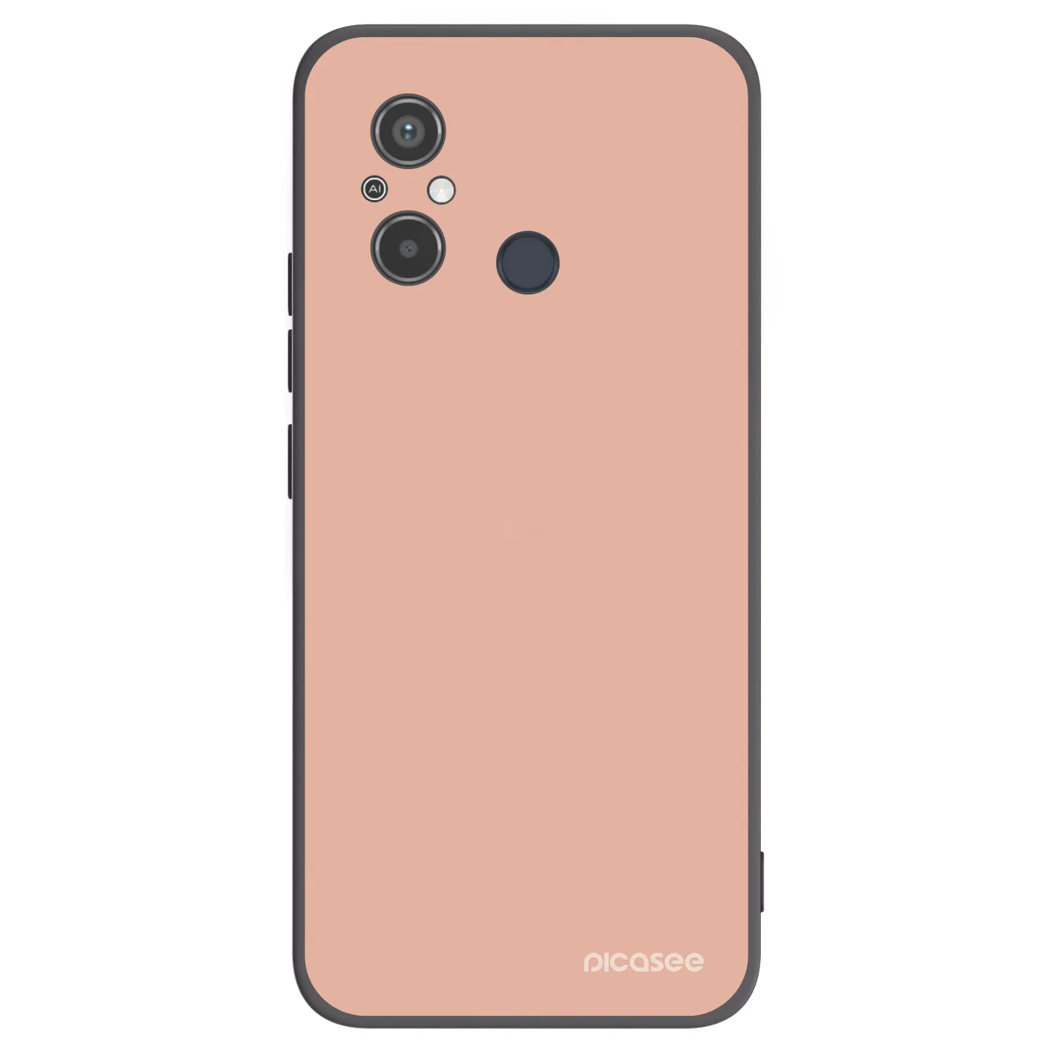 Picasee silikonski črni ovitek za Xiaomi Redmi 12C - Lullaby