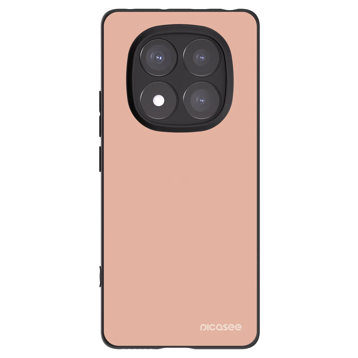 Picasee silikonski črni ovitek za Xiaomi Redmi Note 14 Pro 5G - Lullaby