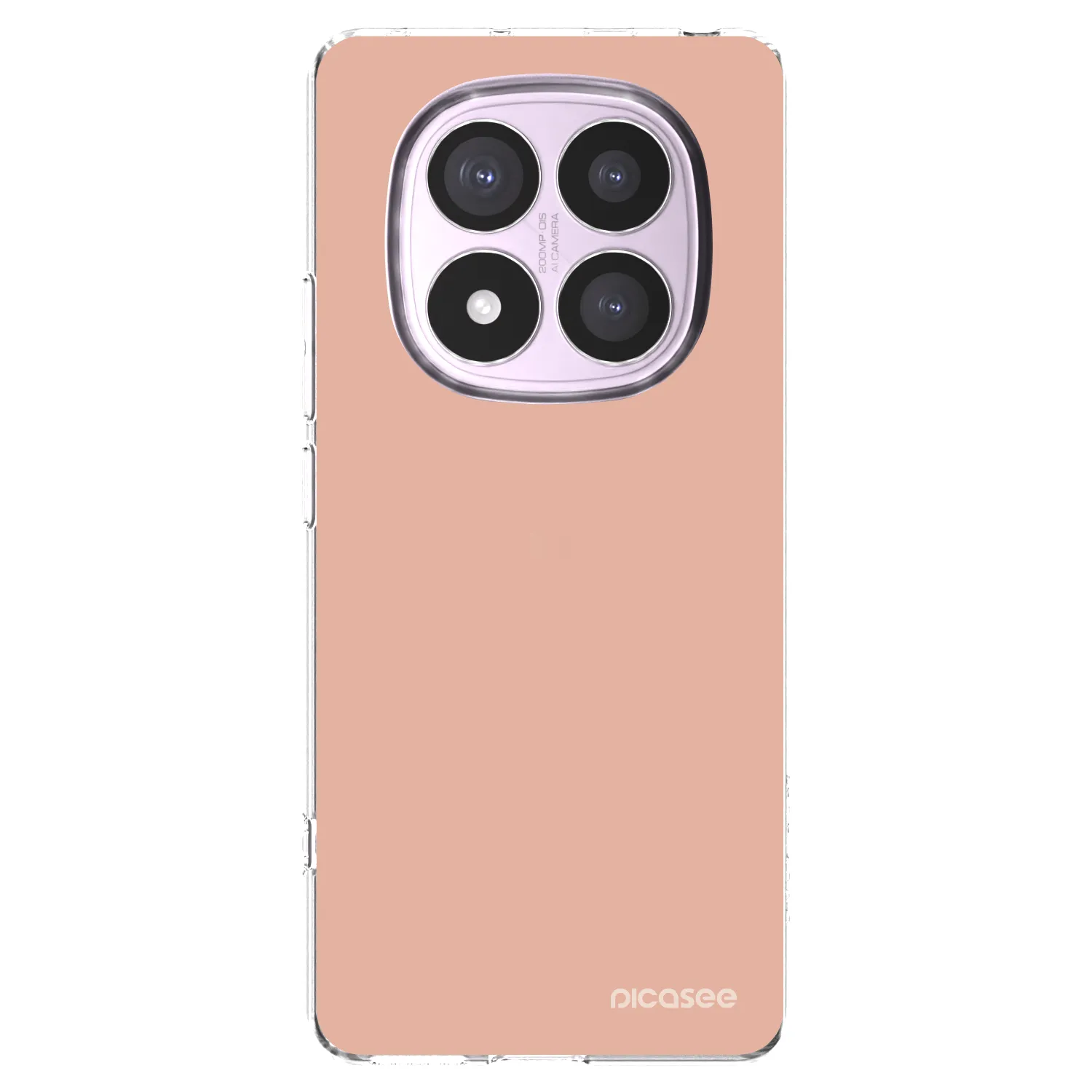 Picasee silikonski prozorni ovitek za Xiaomi Redmi Note 14 Pro 5G - Lullaby