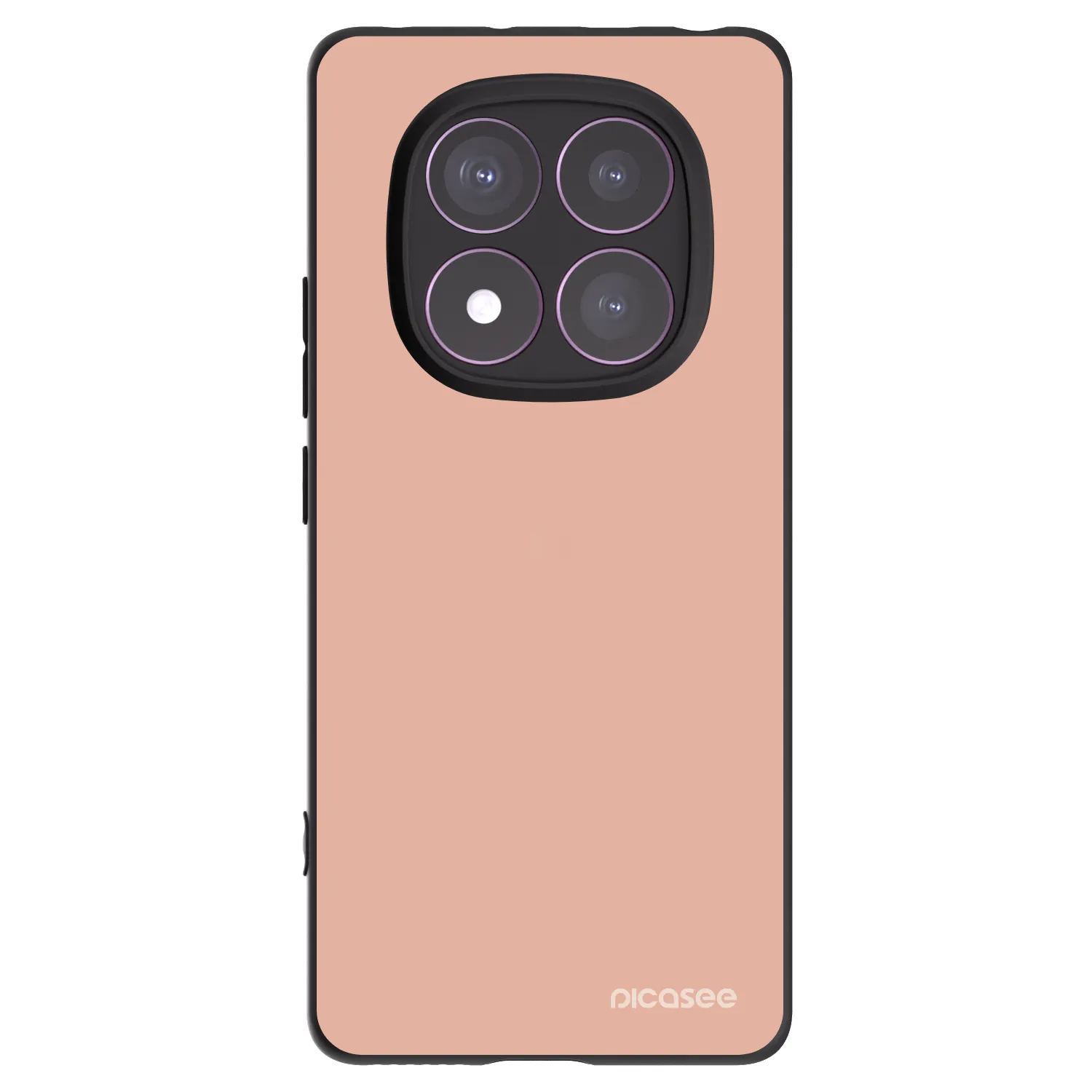 Picasee silikonski črni ovitek za Xiaomi Redmi Note 14 Pro 4G - Lullaby