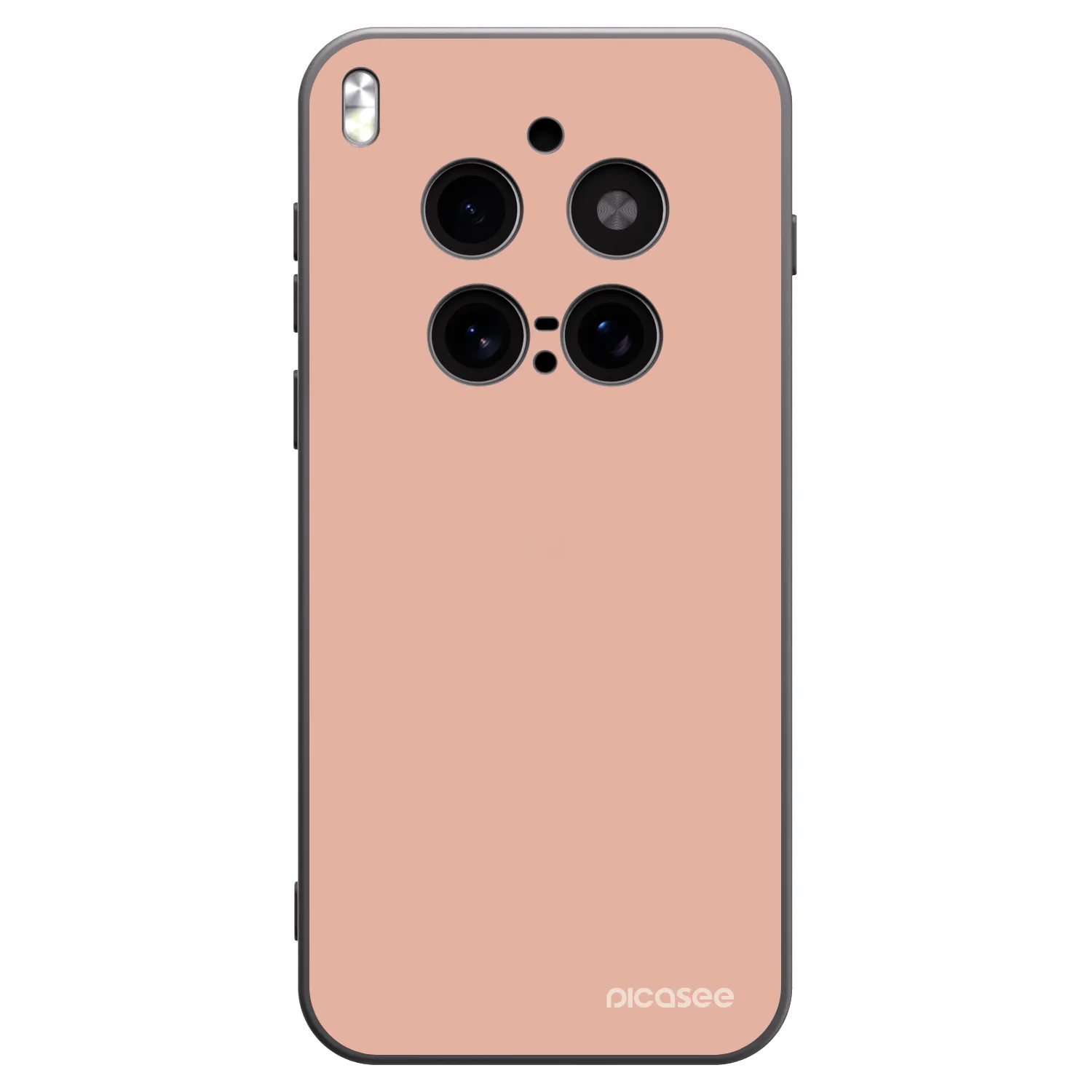 Picasee silikonski črni ovitek za Vivo X300 Pro - Lullaby