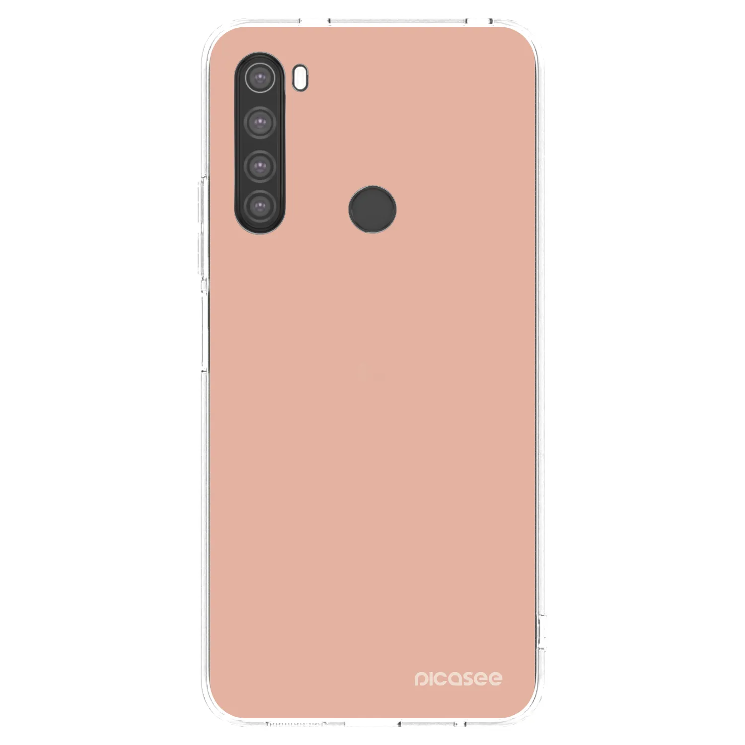 Picasee silikonski prozorni ovitek za Xiaomi Redmi Note 8 - Lullaby