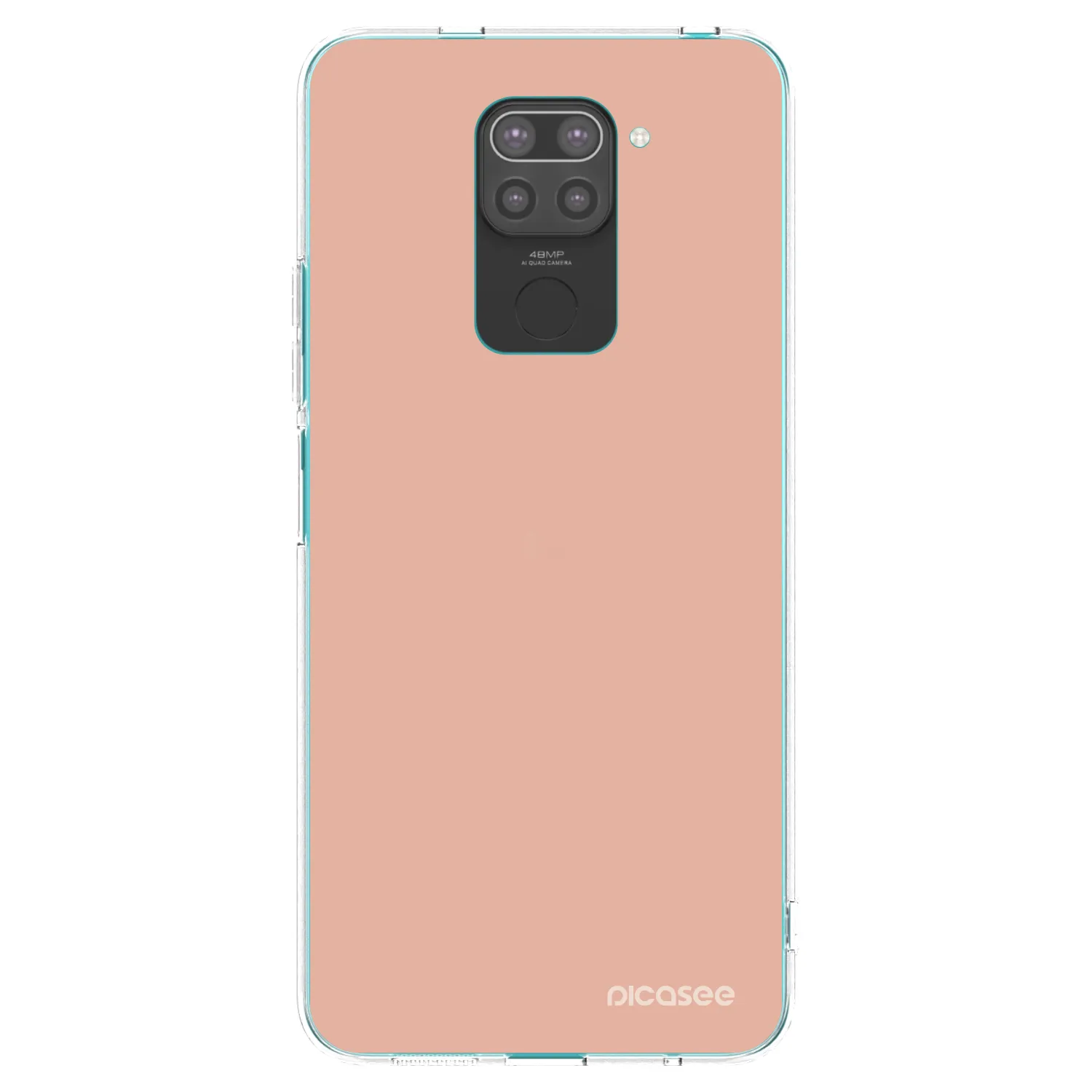 Picasee silikonski črni ovitek za Xiaomi Redmi Note 9 - Lullaby