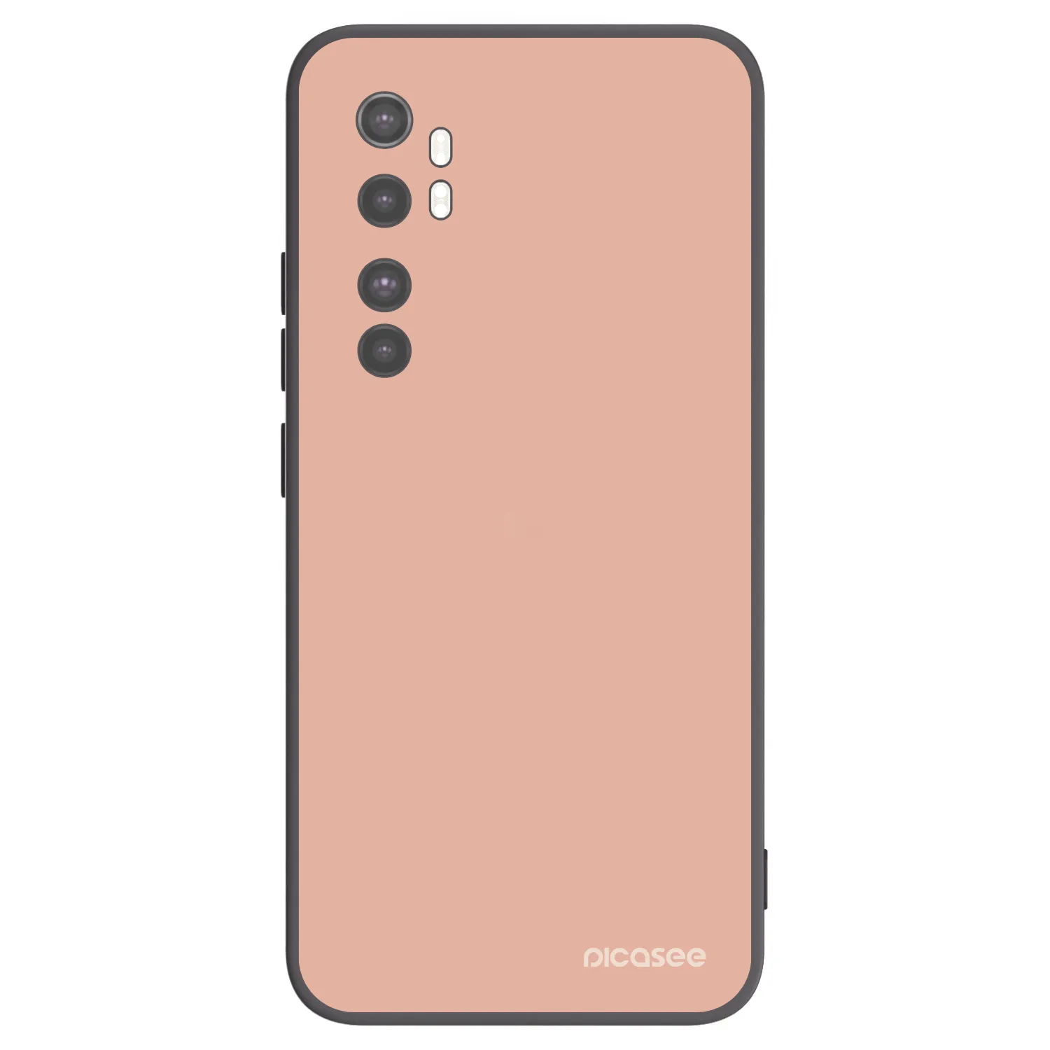 Picasee silikonski črni ovitek za Xiaomi Mi Note 10 Lite - Lullaby