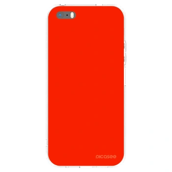Picasee silikonski prozorni ovitek za Apple iPhone 6 Plus/6S Plus - Maranello Red