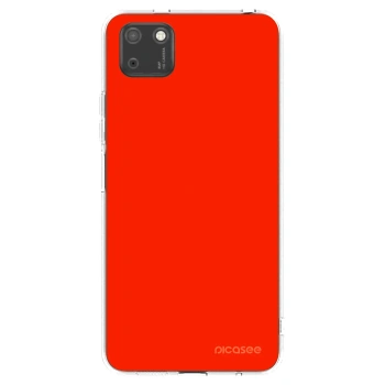 Picasee silikonski prozorni ovitek za Huawei Y5P - Maranello Red