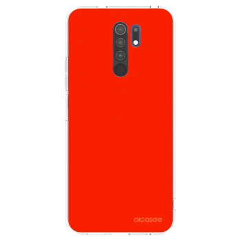 Picasee silikonski prozorni ovitek za Xiaomi Redmi 9 - Maranello Red