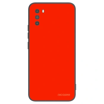 Picasee silikonski črni ovitek za Xiaomi Poco M3 - Maranello Red