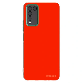 Picasee silikonski prozorni ovitek za Honor 10X Lite - Maranello Red