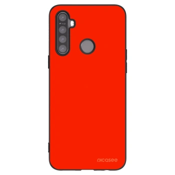 Picasee silikonski črni ovitek za Realme 6i - Maranello Red