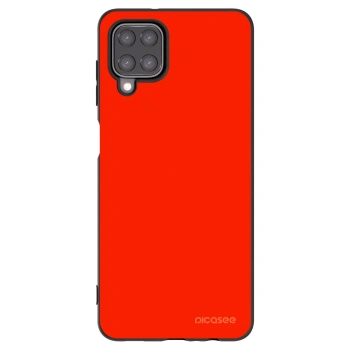 Picasee silikonski črni ovitek za Samsung Galaxy A12 A125F - Maranello Red
