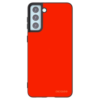 Picasee silikonski črni ovitek za Samsung Galaxy S21+ 5G G996F - Maranello Red