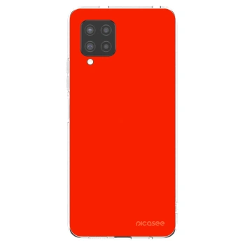 Picasee silikonski prozorni ovitek za Samsung Galaxy A42 A426B - Maranello Red