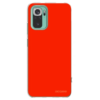 Picasee silikonski prozorni ovitek za Xiaomi Redmi Note 10 Pro - Maranello Red