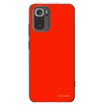 Picasee silikonski prozorni ovitek za Xiaomi Redmi Note 10S - Maranello Red