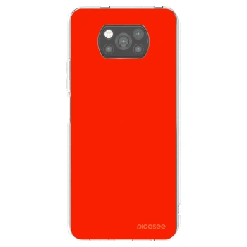 Picasee silikonski črni ovitek za Xiaomi Poco X3 Pro - Maranello Red