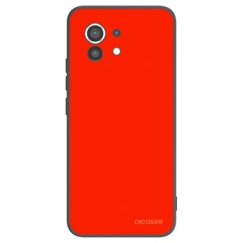 Picasee silikonski črni ovitek za Xiaomi Mi 11 - Maranello Red