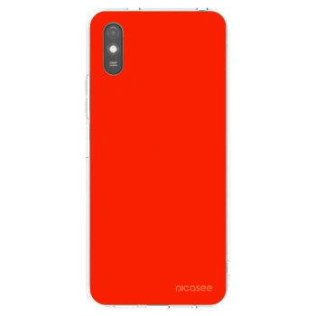 Picasee silikonski prozorni ovitek za Xiaomi Redmi 9AT - Maranello Red
