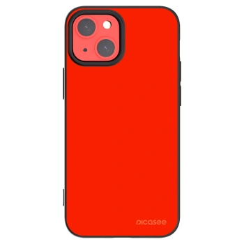 Picasee silikonski črni ovitek za Apple iPhone 13 mini - Maranello Red