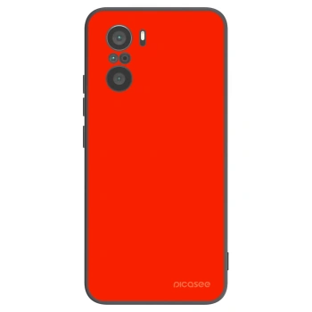 Picasee silikonski črni ovitek za Xiaomi Poco F3 - Maranello Red