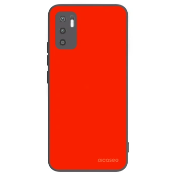 Picasee silikonski črni ovitek za Xiaomi Redmi Note 10 5G - Maranello Red